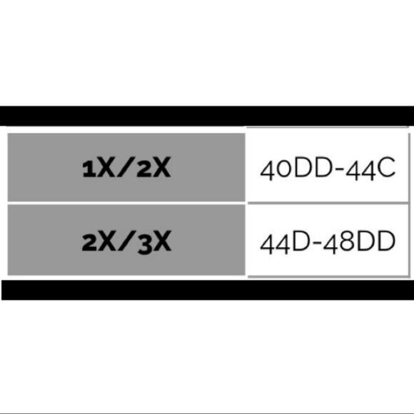 1X/2X Deep Sky Triple Criss Cross Bralette + bra pads Zenana wireless seamless - Picture 13 of 14